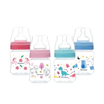 China BPA Free 120ml/4oz Wide Neck PP Baby Bottle MOQ One Carton Factory Supply Directly for sale