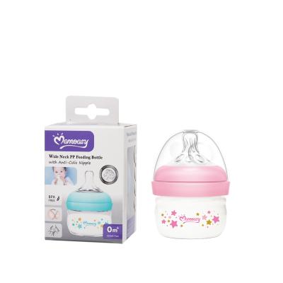 China BPA Free Wide Neck 60ml/2oz PP Baby Bottle MOQ One Carton Factory Supply Baby Products Directly for sale