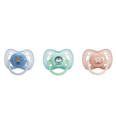 China Free Custom BPA Free Pacifier Fruit Driver Silicone Baby Teether Soother Eco-friendly Printing Pacifier for sale
