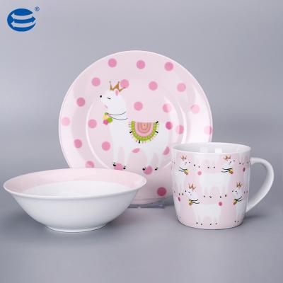 China Excellent Sustainable High Quality Modern Dinnerware Sets Over-Glazed Dinnerware Sets for sale