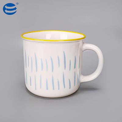 China Custom Mugs Sustainable Excellent Chinese Tea Mugs Mugs For Coffee Handmade Pottery for sale