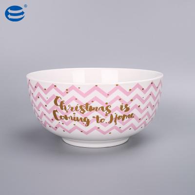 China Excellent New Eco-Friendly Sustainable Custom Made Bone China Ceramic Bowls Colorful Ceramic Soup Bowl Bowl Set for sale