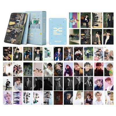 China Korean Kpop Photo Card 54pcs/box ENHYPEN EN-CONNECT LOMO Card For Fans Collection Postcard Gift Voucher Q274 for sale