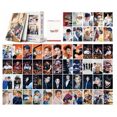 China Materials that respect the environment. Non-Toxic 54pcs/pack KPOP Photocards Stary LOMO Kids Cards Double Sided Printed Straykids Collectable Merch L251 Postcards Fans Gift for sale