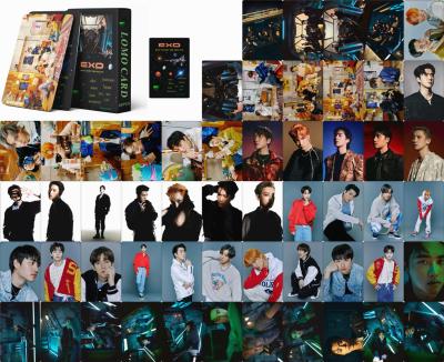 China Korean Kpop Photocard 55Pcs/Box EXO Don't Fight Feeling LOMO Card Postcard Memory Card Gift Voucher Fans Collection Gift Z171 for sale