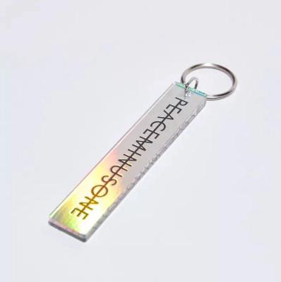 China Kpop Kpop Key Chain 1Pcs GD Peaceminusone Laser Key Chain Bag Decoration Fans Collection Pendant Gift Z175 for sale