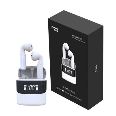 China New Tws Model P23 TWS BT 5.0 Wireless Earphone For Xiaomi Huawei TWS Earbuds With LED for sale