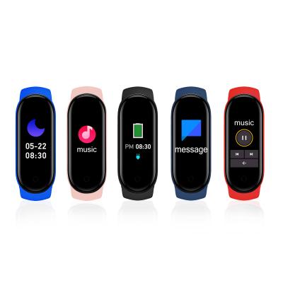 China Wholesale Heart Rate Sleep Monitor Health Wristbands Bluetooth M6 Smart Band Sports Bracelet Pedometer for sale