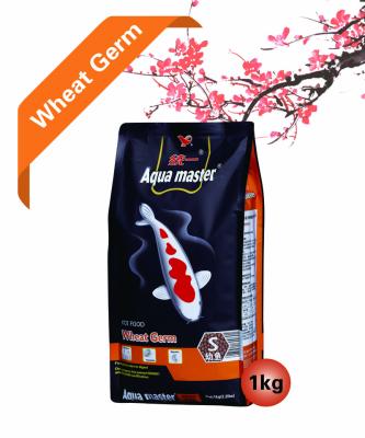 China Fish Aqua Master, Freshwater Koi Carp Fish Food (Food), Wheat Germ, Easy To Digest 1kg (S/L) for sale