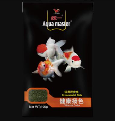 China Main Aquarium Koi Carp Fish Food (Feed) Aqua Fish Amino Acid and Small Peptide Attract Fast Growth 105g Gold Fish Food (Feed) for sale