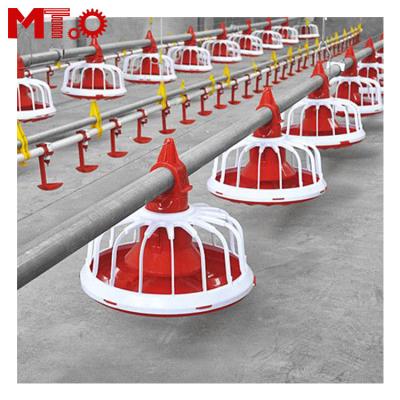 China Save Breeding Cost Automatic Poultry Farming Equipment Floor System Pan Feeder For Broiler Chicken for sale