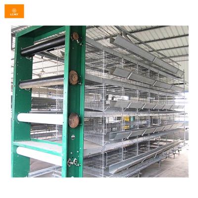 China Good price H type chicken poultry farm equipment meat broiler battery chicken cage for sale for sale