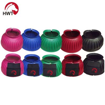 China Rubber Horse Equipment Ribbed Double Lock Bell Bell Boots Rubber Rider for sale