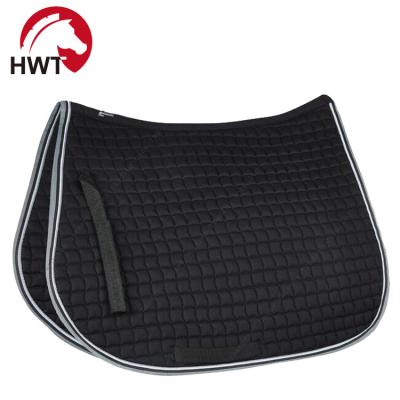 China Classic Cotton Saddle Pad With Horse Saddlepad Saddle Cloth Bamboo Covering Base Customized Equestrian Equipment for sale