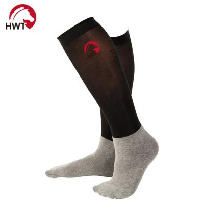 China Breathable Equestrian Thin Knee High Spring Socks Summer Spring Socks for sale