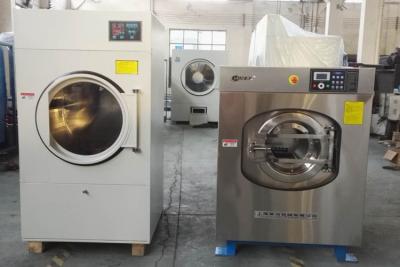 China 304 máquina automática llena industrial de acero inoxidable del lavadero de la lavadora 25KG en venta