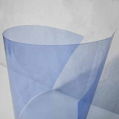 China Low price eco-friendly high density blue antistatisch PET plastic thermoforming recycled clear apet sheet for electronic blister tray for sale