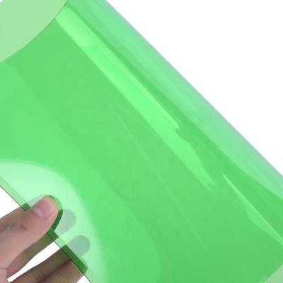 China Printing New Product Green 0.23mm-1.3mm Thickness Rigid Clear PET Material Plastic Sheet for sale