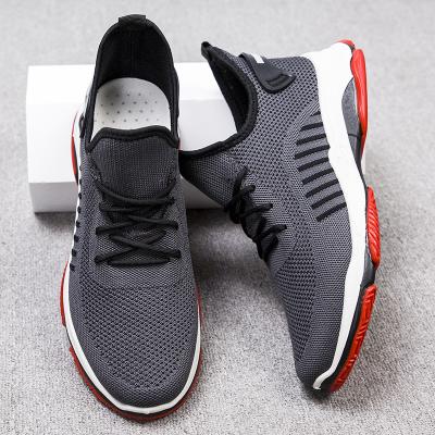 China Anti-odor fashion men laces design wear-resisting cushion outsole sport shoes for sale