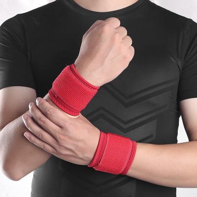 China Adjustable Elasticity Professional Training Baseball Breathable Elastic Wrist Guards Sports Wrist Support for sale