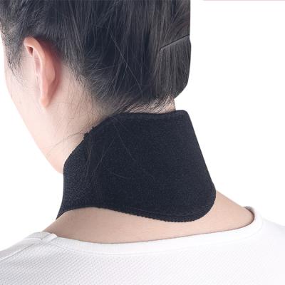 China Elasticity Neck Massage Belt Neck Support Self Heating Neck Guard Band For Pain Relief for sale