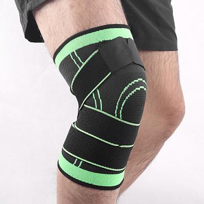 China Adjustable Elasticity Gym Compression Knee Sleeve Support Knee Brace Knee Support Brace for sale