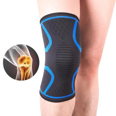 China Breathable Elasticity Sports Knee Brace Knee Support Knee Brace Non-Slip Strap for sale