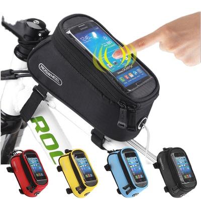 China Durable Waterproof Bike Bicycle Filter Mount Phone Holder Bag Fits Cell Phones Below 6.0 Inches for sale