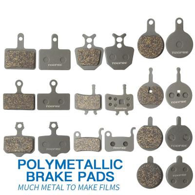 China Fashionabe Mountain Bike Bicycle Disc Brake Pads To Make Pads Brake Pads All Metal Disc Brake Friction Block for sale