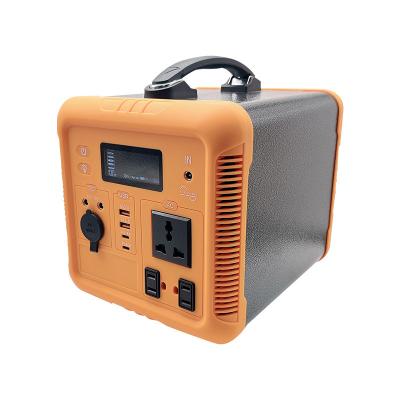 China Outdoor Camping Power Banks Wireless Power Charging Station, Optional 600W Emergency Power Station Solar Charging Portable Generator for sale