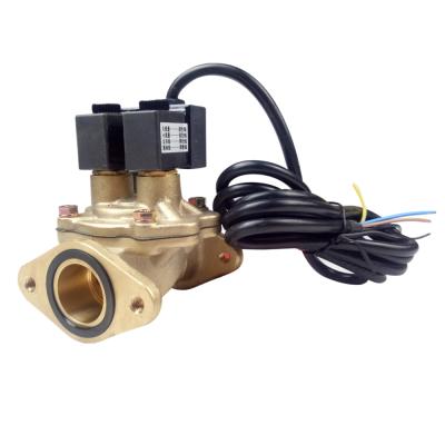 China Brass Dispenser Parts Dual Fuel Flow Solenoid Valve For Portable Fuel Dispenser Made In China for sale