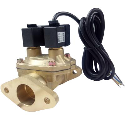 China High Flow M3201 DN32 Flange Solenoid Valve For Mini Fuel Dispenser for sale