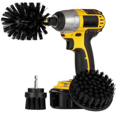 China Household Tool Kit Factory Hot Sales Drill Cleaning Brush Power Scrubber Brush For Bathroom for sale