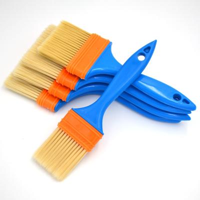 China Paint Brush Australian Synthetic Filament Plastic Handle With Tin Ferrule Brush for sale