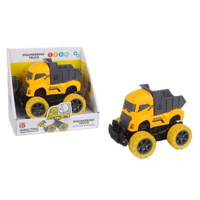 China Toy Vehicle Model New Design Colorful Engineering Friction Inertia Truck Toy Car for Children Educational for sale