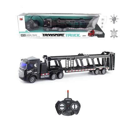 China RC Hobby 4 Channel Toys Car Model Remote Control Transport Rc Vehicle Trucks For Kids for sale