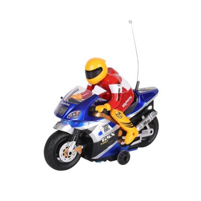 China Electric RC Toy Car Hobby Simulation Toys Car 360 Wheel Rotation Remote Control Motorcycle For Children for sale