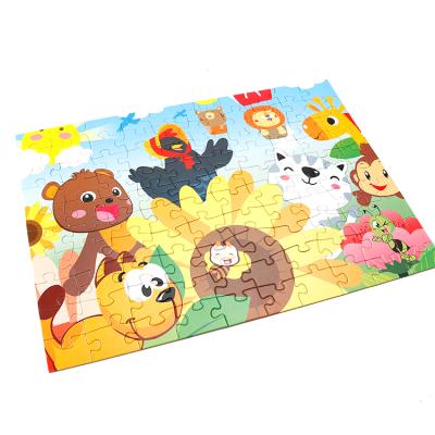 China Cartoon Animal Toy New Style Educational Children's Puzzle Toys 3d Jigsaw Puzzle Set for sale