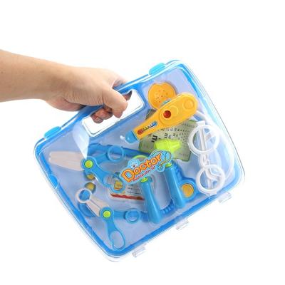 China Plastic Doctor Toys Amazon Hot Sale Pretend Play Kit Plastic Doctor Educational Toys Medical Set For Children for sale