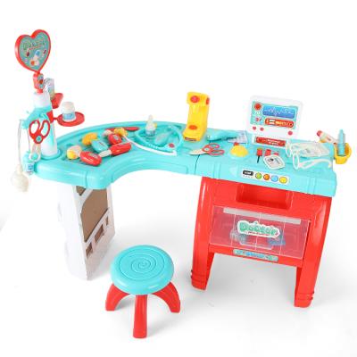 China Plastic Pretend Play Kit Toy Multifunction Learning Medical Doctor Toys For Children for sale