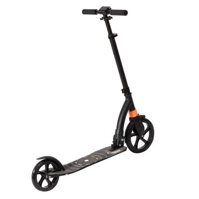 China Height Adjustable Factory Handlebar China Professional Scooter With 2 Big PU Wheels Kick Scooter Foldable Pro Freestyle Adult Scooter for sale