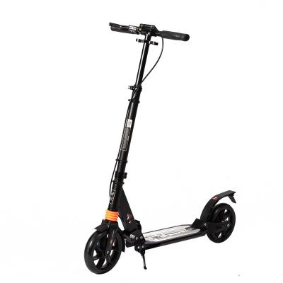 China Youth 40mm Thickness Wheel Scooter Adult Height Adjustable Easy To Bring Scooter Bike for sale