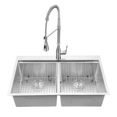 China Custom Made Kitchen Faucet Single Bowl Stainless Steel Single Bowl Kitchen Sinks for sale