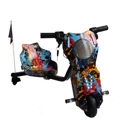 China 2023 Outdoor Sports Scooter Price Good Three Wheel Children Electric 360 Children's Drift Scooter With Seat for sale