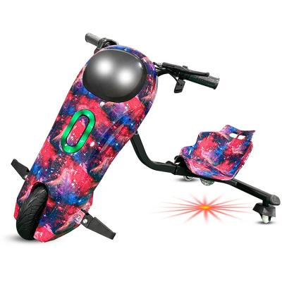 China 2023 Outdoor Sports Best Price Electric Drift Scooter 3 Wheel Children Electric 360 Drift Scooter With Seat for sale