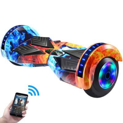 China 2023 8 Inch Two Wheel High Quality Unisex Electric Hoverboard Self Balancing Scooter Led Lights Self Balancing Electric Scooters for sale