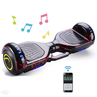 China 2023 Warehouse Self Balancing Scooter Unisex Smart Self Balancing Scooters 6.5 Inch Two Wheel Electric Hoverboard For Kids 6-12 for sale