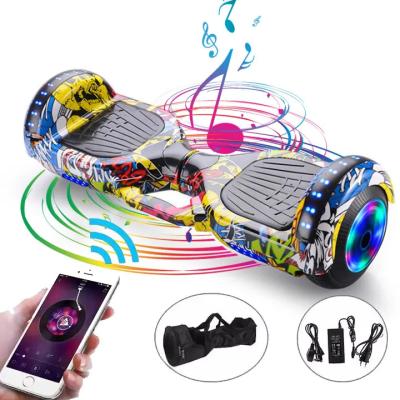 China 2023 New 6.5inch Hoverboard Balance Unisex Cool Ignition Scooter Off Smart Self Balancing Electric Scooter 700W Hoverboards for sale