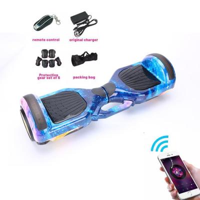 China 2023 Lights Unisex Cheap Led Self Balancing Scooter Hoverboard Hover Board 6.5