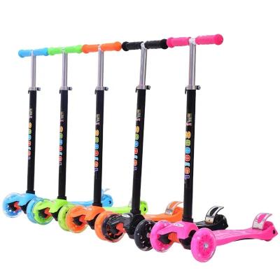 China 2023 Wheels Original Cheap Original Children's Pu Foot 3 PU Foot Scooters Kids Scooter Kick Children For Kids for sale